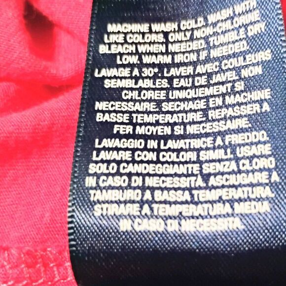 Ralph Lauren Girls 6X Cargo Pocket Soft Knit Shirt Roll Tab Sleeves Fuchsia Pink - Picture 11 of 13